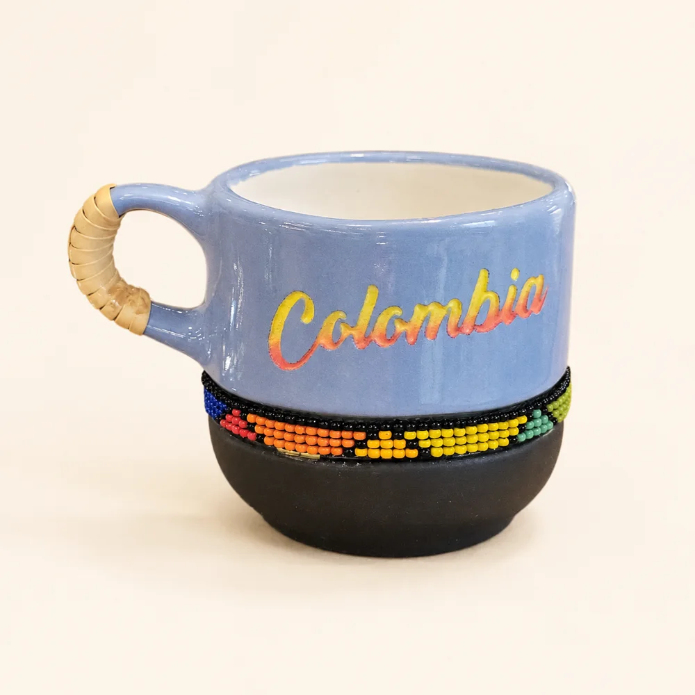 Mug Colombia artesanal para regalos corporativos de fin de año