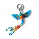 Llavero Colibrí Embera Mostazilla - LE4