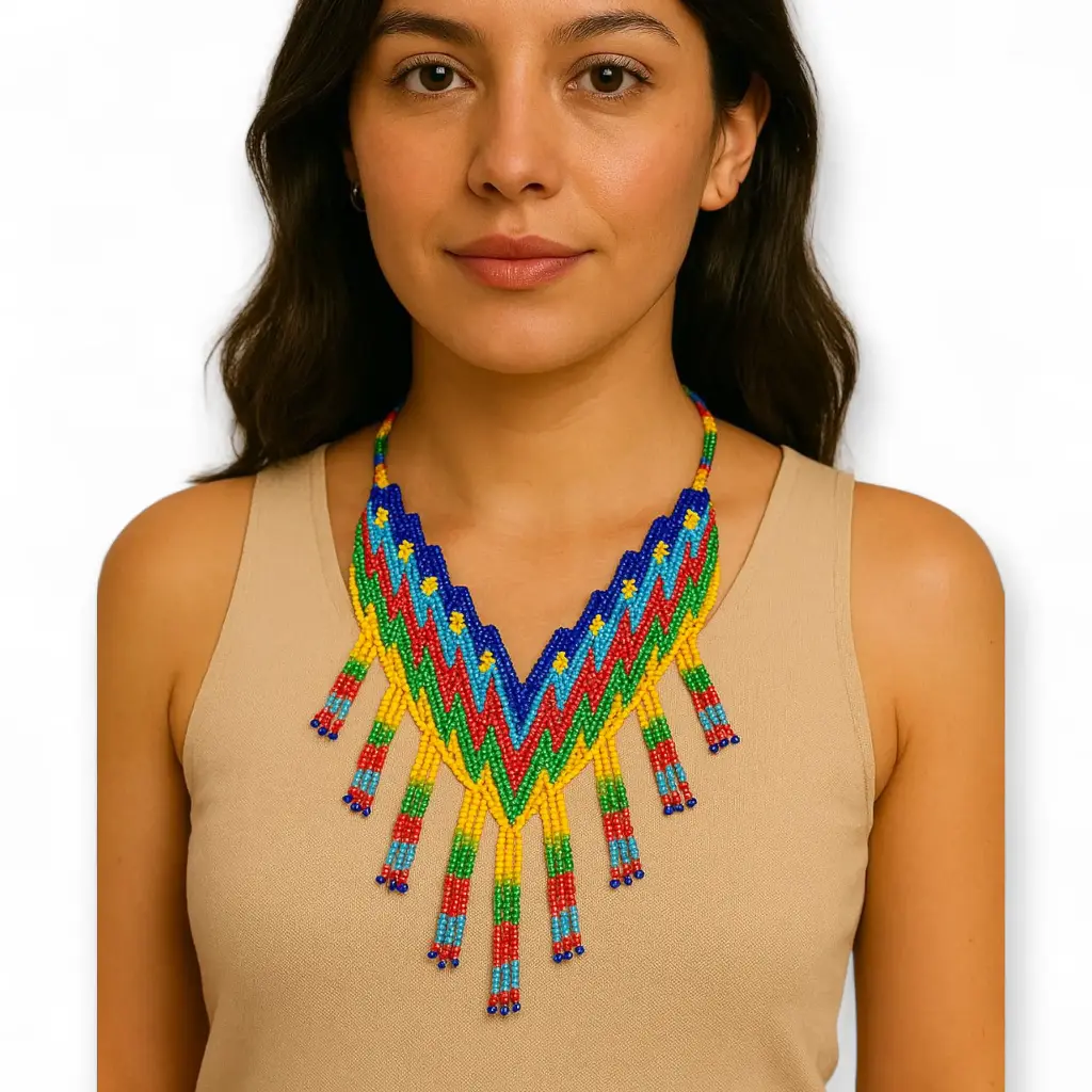 Collar Camino de Colores Embera - CE01