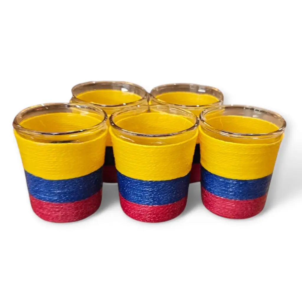 Set Copa Hilo Colombia x 5 unidades