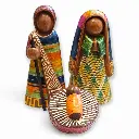 Nacimiento de Madera enchapado en Tamo N-2