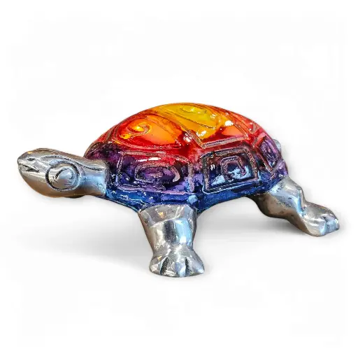 Escultura Tortuga en Alumninio