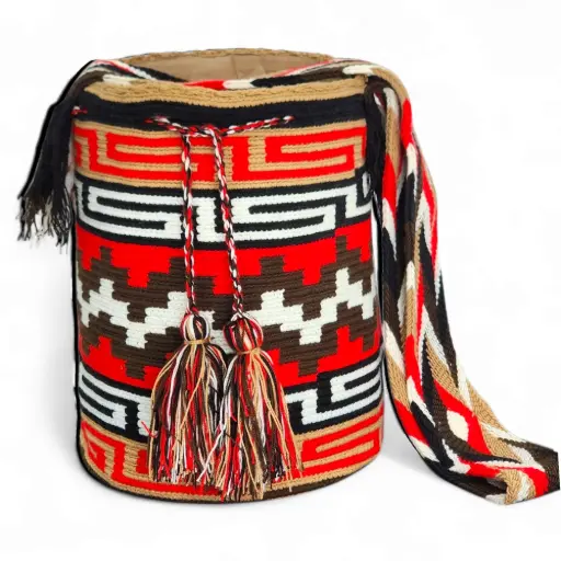 Mochila Wayuu Diseños WD42