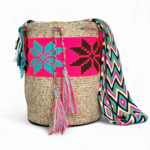 Mochila Wayuu Diseños WD43