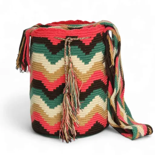 Mochila Wayuu Diseños WD44