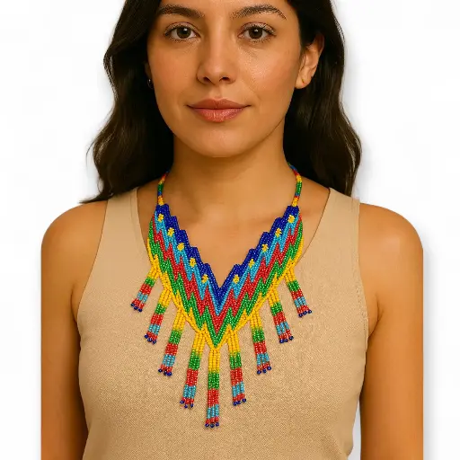 Collar Camino de Colores Embera - CE01