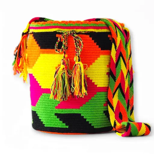 Mochila Wayuu Diseños WD32