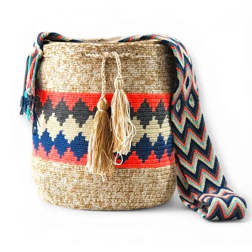 Mochila Wayuu Diseños WD36