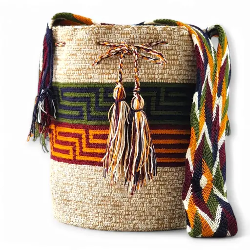 Mochila Wayuu Diseños WD37