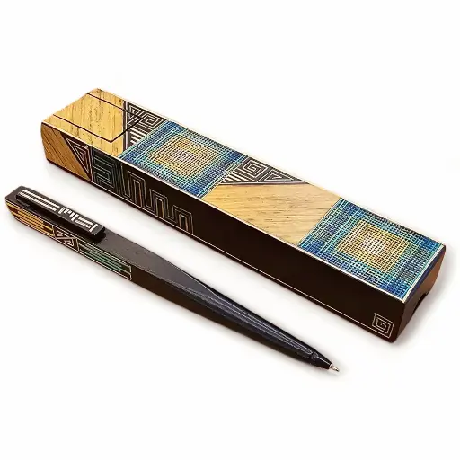 Lapicero con Estuche de Lujo Artesanal Tamo E4